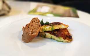 Lauch-Omelette mit Kornspitz