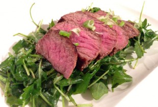 Steak on Salad