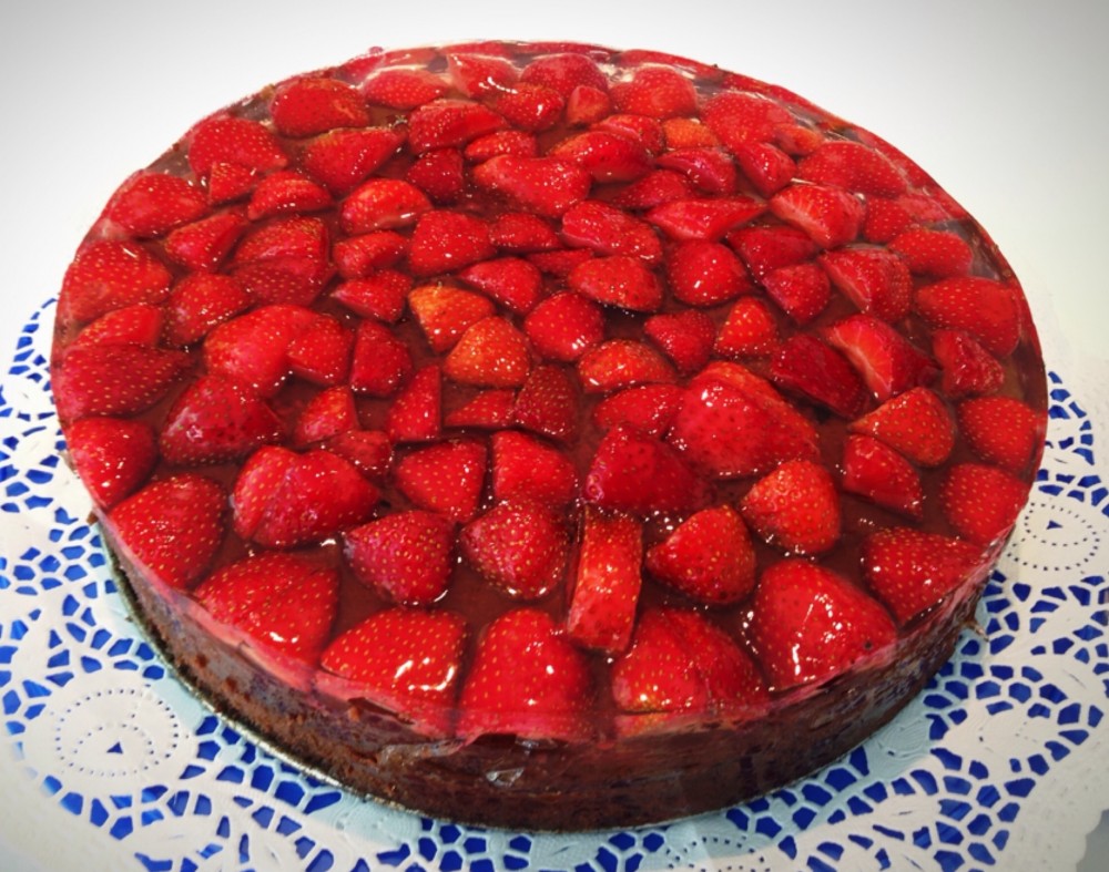 Erdbeer- Schokoladen Torte